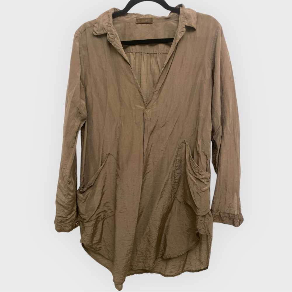 Casual Tan Women's Top